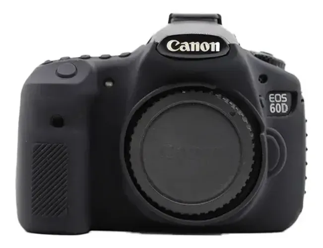 Case de silicone p/ canon 60d