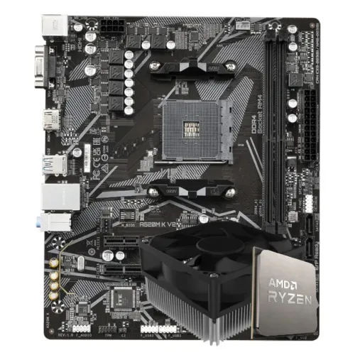 Kit Upgrade, AMD Ryzen 3 3200G, Placa Mãe Chipset A520
