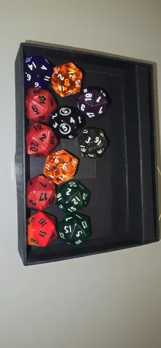 Lote Com 11 Dados D20 Para RPG - Várias Cores