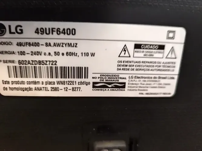 Tv 50polegadas LG