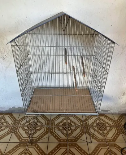 Gaiola grande para passarinho calopsita ringneck