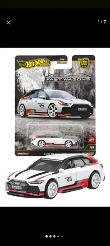 AUDI RS6 premium Hot Wheels lacrado