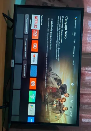 TV TCL funcionando perfeitamente 