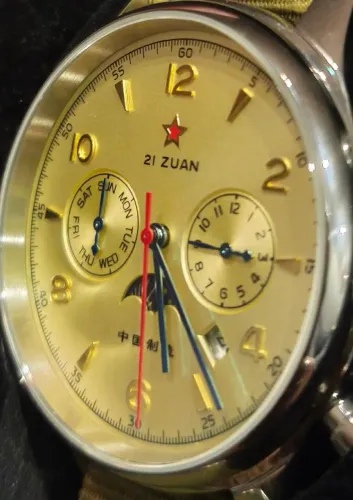 Relógio seagul 1963 automático safira "novo"