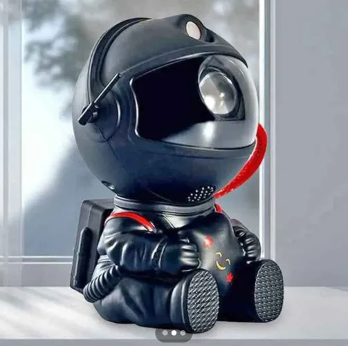 Projetor Astronauta Preto