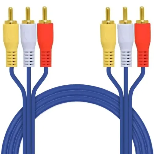Cabo RCA x RCA DVD TV Som 1.5 Metros It-Blue