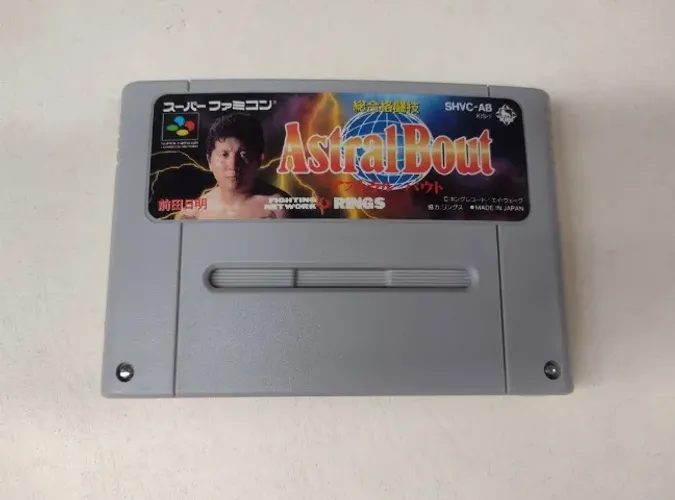 Astral Bout - Cartucho Original Japonês Para Super Famicom
