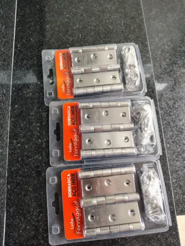 Dobradiças inox
