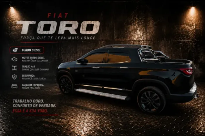 Fiat Toro Volcano 2.0 16V 4X4 TB Diesel Aut. 2019