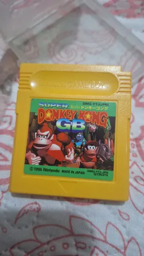 Jogos de game boy donkey kong e art gallery3
