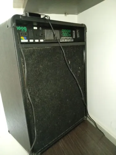 Caixa amplificada Moog