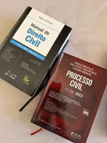 Manual de Direito Processual Civil + Manual de Direito Civil