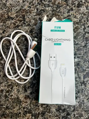 Cabo de Celular - Litghning - USB x IPhone 14 e anterior NOVO
