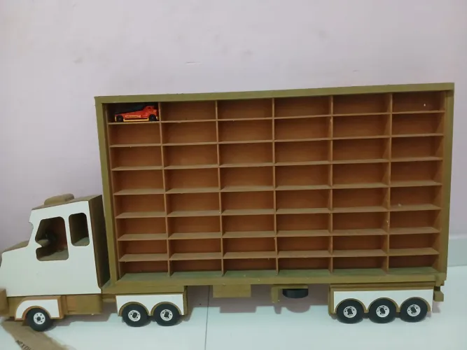 Suporte para carrinhos HotWheels