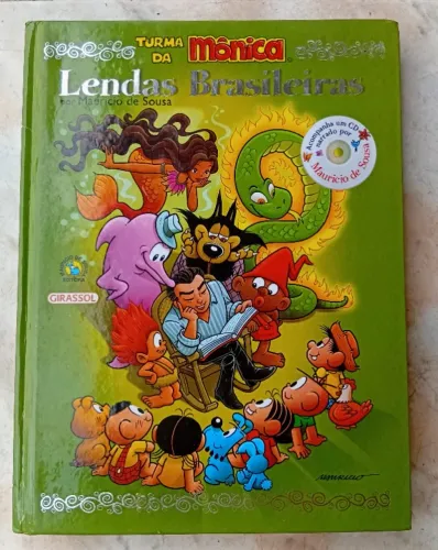 Turma da Mônica-Lendas Brasileiras-livro usado