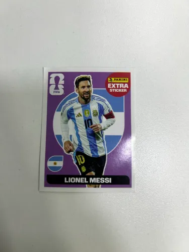 Figurinha Extra Legend Copa - Lionel Messi
