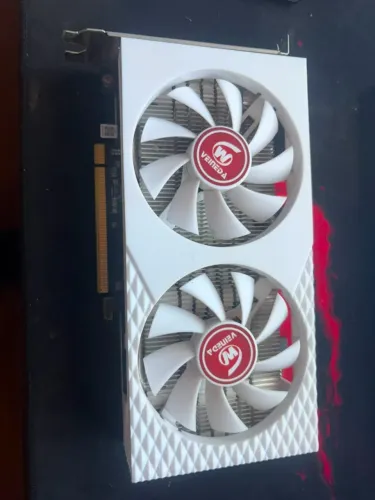 Placa de Vídeo AMD Radeon RX 5600 XT 6GB Veineda White - 100% Revisada