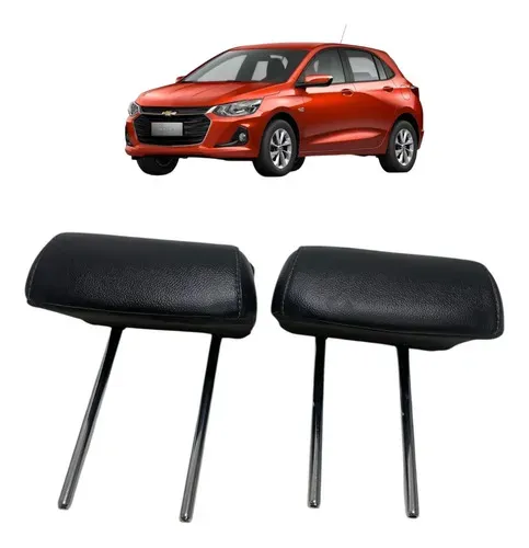 Par Encosto De Cabeça Traseiro Gm Onix Turbo 2024 Cinza