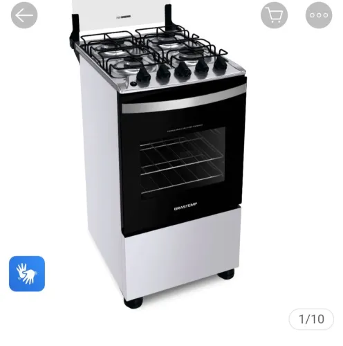 Fogão Brastemp _ na caixa