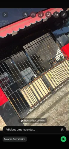 Vende se grade para loja 
