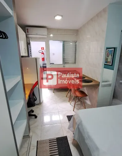 Studio para locação Mobiliado com 20m², Metrô Adolfo Pinheiro , Santo Amaro, São Paulo, SP