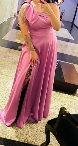 Vestido de Madrinha Lavanda - Tam. 44 