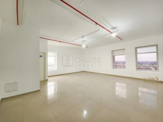 Sala comercial para alugar no Centro Empresarial Ribeirão Office Tower, 61m², Jardim Calif