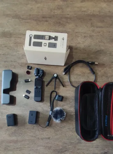 Osmo pocket 2 combo + filtro ND + Case