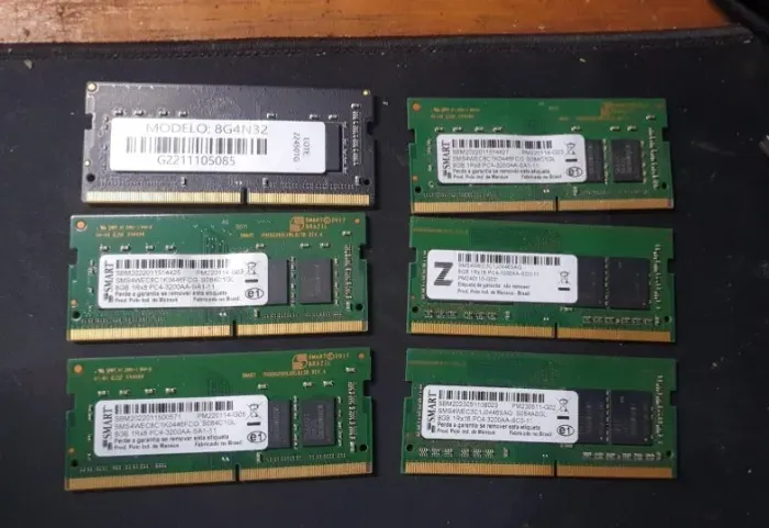 Memória 8GB DDR4 3200MHz SODIMM (Notebook) ? R$ 219,99 cada EU ENVIO PARA TODO BRASIL