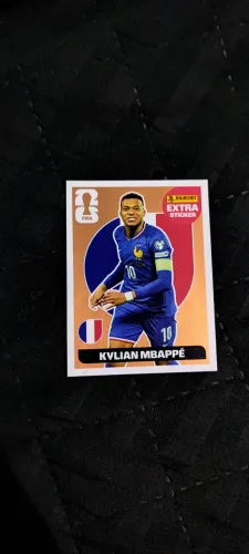 Figurinha Kylian Mbappé bronze extra sticker 2026