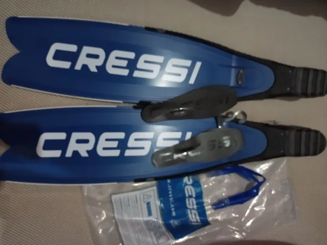 Nadadeira Cressi gará impulse modular, equipamento de mergulho,pesca sub , pé de pato