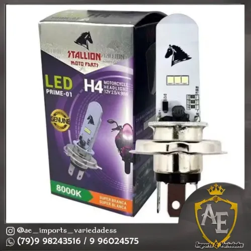 Led de moto 8000k