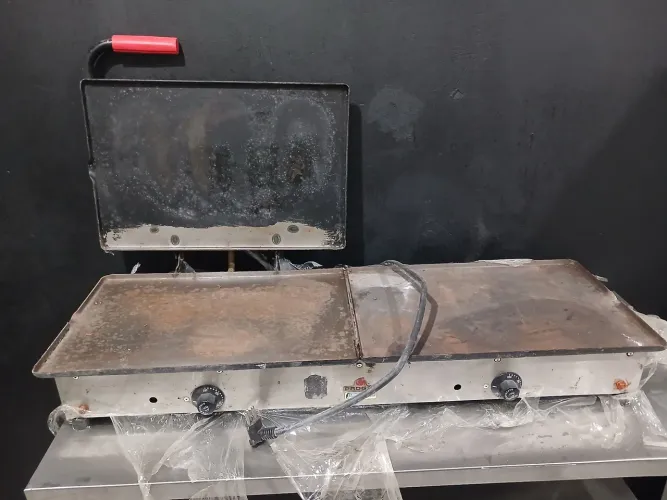 Chapa Sanduicheira Elétrica Progás Aço Inox