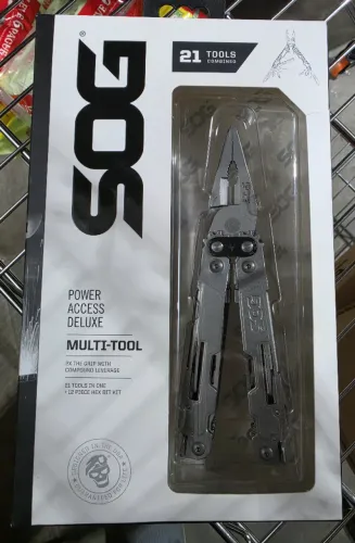Ferramenta multiuso Sog Poweraccess Deluxe Edc PA2001-CP 21 funções Alicate Multi Tool
