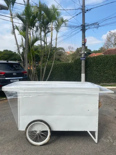 Carrinho de Carga C/ Porta Trilho