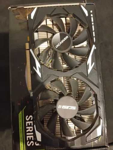 P/ HOJE RX 580 2048SP 8GB COM CAIXA