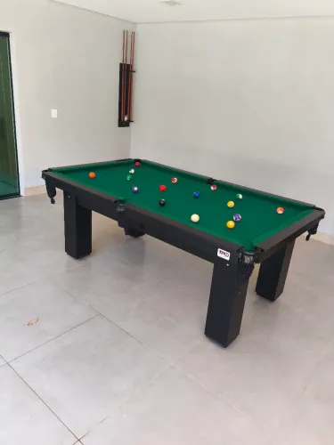 PROMOÇÃO DE MESA DE SINUCA COM FABRICAÇÃO PRÓPRIA EM CAMPO GRANDE.