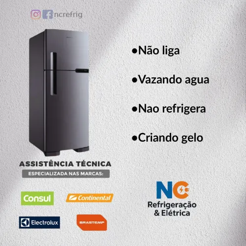 Conserto de Geladeiras e Freezers - Atendimento Rápido