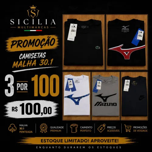 Malhas 30.1 PENTEADA diversos tamanhos