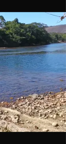 Terreno 12 Hectares, 250 metros na beira do Rio Paraúna