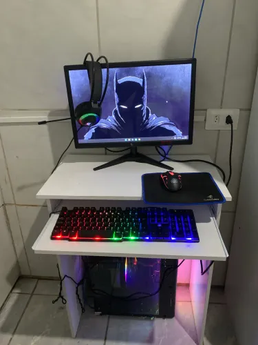 Escrivaninha Mesa De Computador Prática 75 X 60x 34cm
