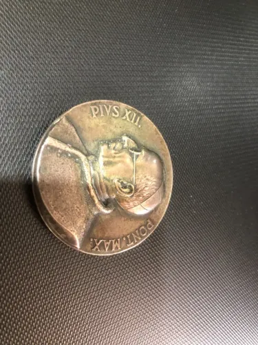 Medalha do Papa Pio XII 1955 Congresso Eucarístico internacional Rio de Janeiro