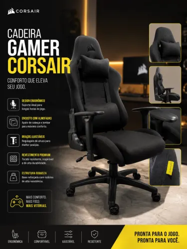 CADEIRA GAMER COSAIR