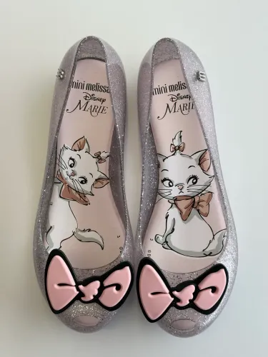 Mini Melissa Marie Prateada com Glitter Tam 33
