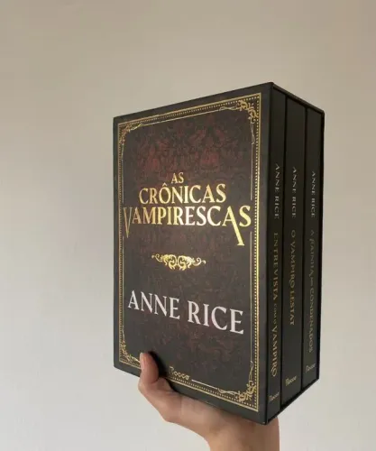 Box de Livros As Crônicas Vampirescas Capa Dura
