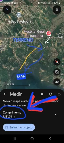 Terreno em Itaparica Casa na Gamboa do Morro Não é Boipeba Mar Grande Morro de São Paulo