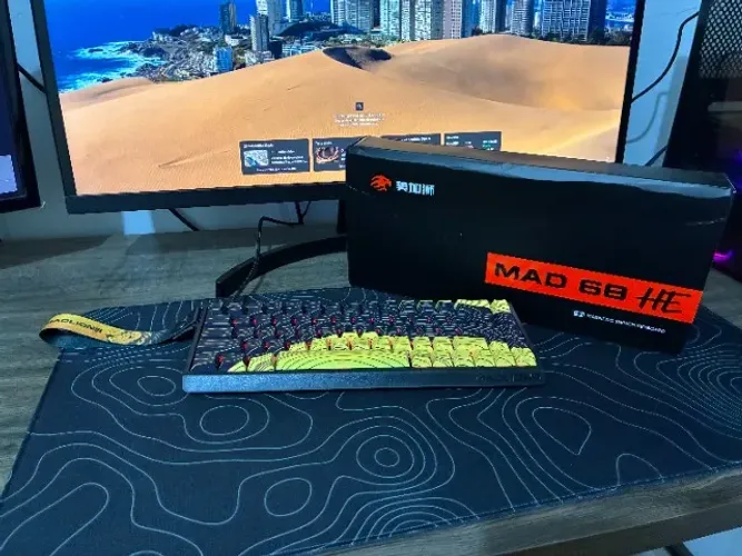 teclado mad68he magnético