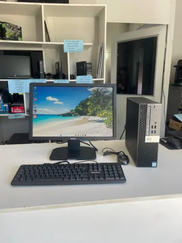 computador completo dell  5040 core i5 6ªger/16gb mem /ssd 240gb /tela 19 pol garantia nf
