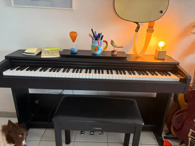 Piano Yamaha Arius YDP - 145 - Piano elétrico iniciante