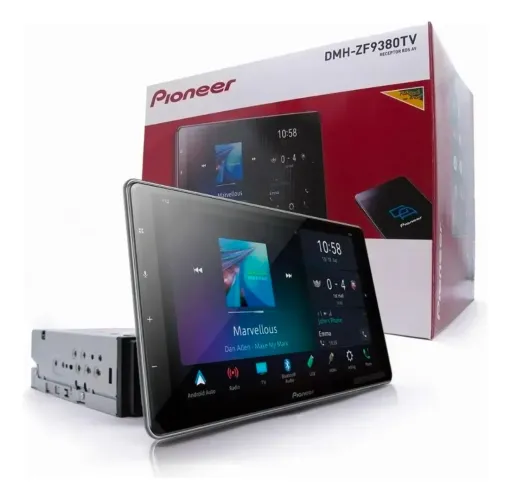 Multimídia Pioneer ZF 9380TV com carplay e Android auto sem fio o mais top do mercado .